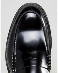 Slippers noirs Dr. Martens