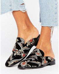 Slippers noirs Free People