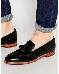Slippers noirs Grenson