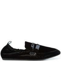 Slippers noirs Lanvin