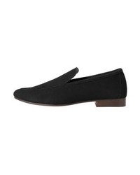 Slippers noirs Mango