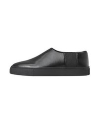 Slippers noirs Mango