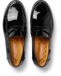 Slippers noirs Dolce & Gabbana