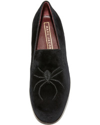 Slippers noirs Marc Jacobs