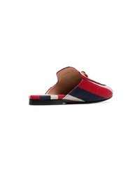 Slippers rouges Gucci