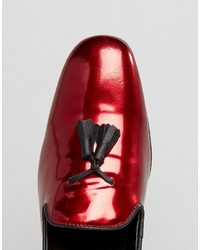 Slippers rouges Asos