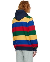 Sweat à capuche à rayures horizontales multicolore Polo Ralph Lauren