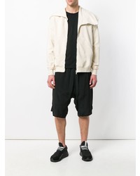 Sweat à capuche beige Rick Owens DRKSHDW