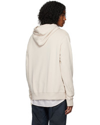 Sweat à capuche beige 424