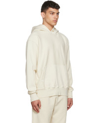 Sweat à capuche beige Les Tien