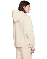 Sweat à capuche beige Jacquemus