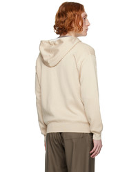 Sweat à capuche beige Agnona