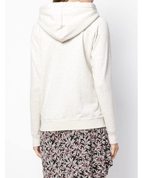 Sweat à capuche beige Isabel Marant Etoile