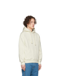 Sweat à capuche beige JW Anderson