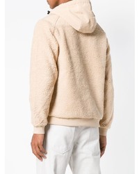 Sweat à capuche beige Paterson.