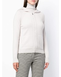 Sweat à capuche beige Loro Piana