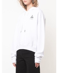 Sweat à capuche blanc Off-White