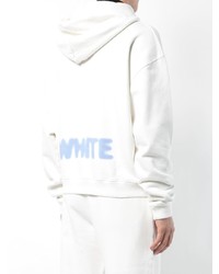 Sweat à capuche blanc Off-White