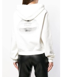 Sweat à capuche blanc Off-White