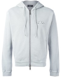 Sweat à capuche blanc DSQUARED2