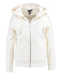 Sweat à capuche blanc Gap