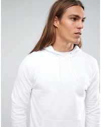 Sweat à capuche blanc Asos