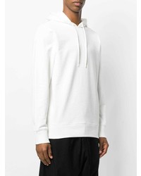 Sweat à capuche blanc Y-3