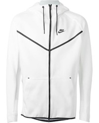 Sweat à capuche blanc Nike