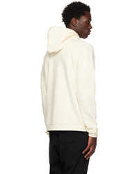 Sweat à capuche blanc John Elliott