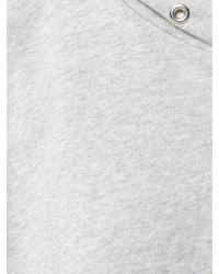 Sweat à capuche blanc MM6 MAISON MARGIELA