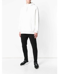 Sweat à capuche blanc Y-3