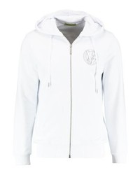Sweat à capuche blanc Versace