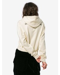 Sweat à capuche blanc Off-White