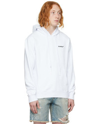 Sweat à capuche blanc Off-White