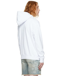 Sweat à capuche blanc Off-White