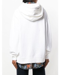 Sweat à capuche blanc Acne Studios