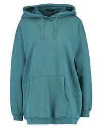 Sweat à capuche bleu canard Object