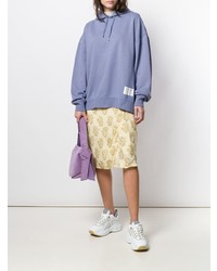 Sweat à capuche bleu clair Acne Studios