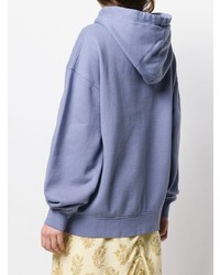 Sweat à capuche bleu clair Acne Studios