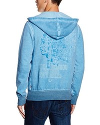 Sweat à capuche bleu clair True Religion