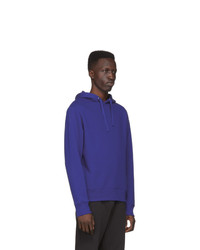 Sweat à capuche bleu marine A.P.C.