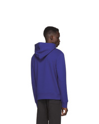 Sweat à capuche bleu marine A.P.C.