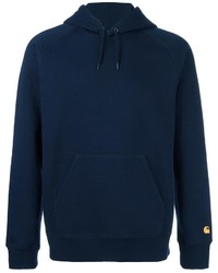 Sweat à capuche bleu marine Carhartt