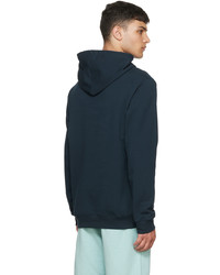 Sweat à capuche bleu marine A.P.C.