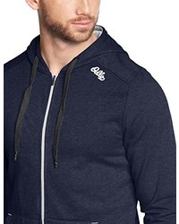 Sweat à capuche bleu marine Odlo