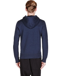 Sweat à capuche bleu marine Rag and Bone