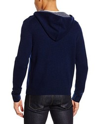 Sweat à capuche bleu marine