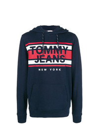Sweat à capuche bleu marine Tommy Jeans