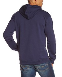 Sweat à capuche bleu marine Wesc