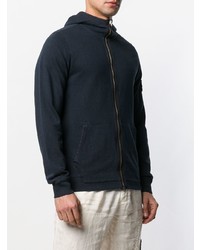 Sweat à capuche bleu marine Stone Island